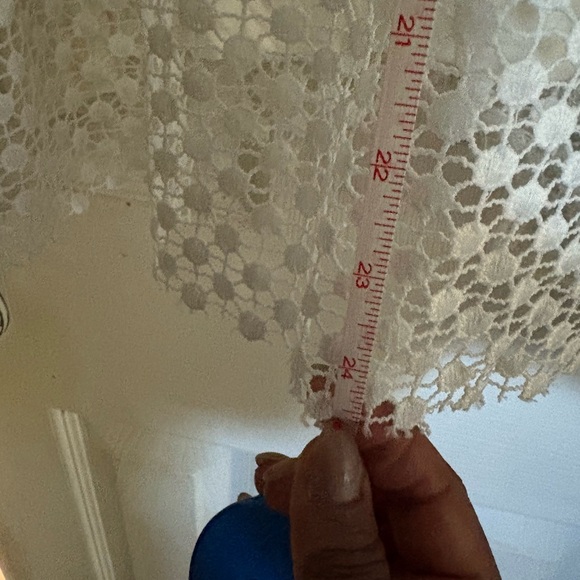 HAODUOYI Cream Long Sleeve Ruffled Blouse - Picture 10 of 11